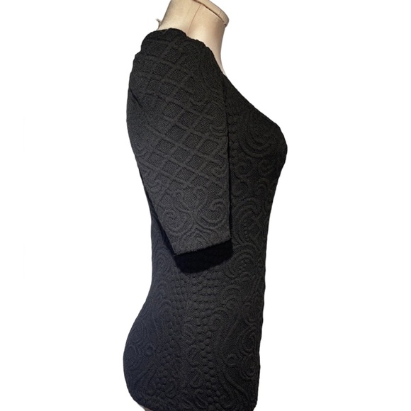 Anthropologie - Deletta  black top. Size S. Beautiful detail - Picture 3 of 7